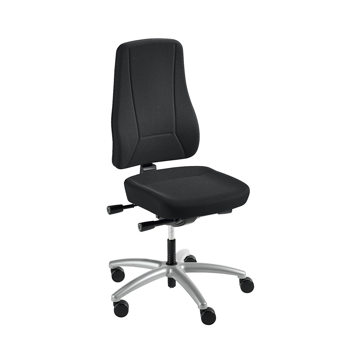 YOUNICO PRO office swivel chair – Prosedia, back rest height 660 mm, black-3