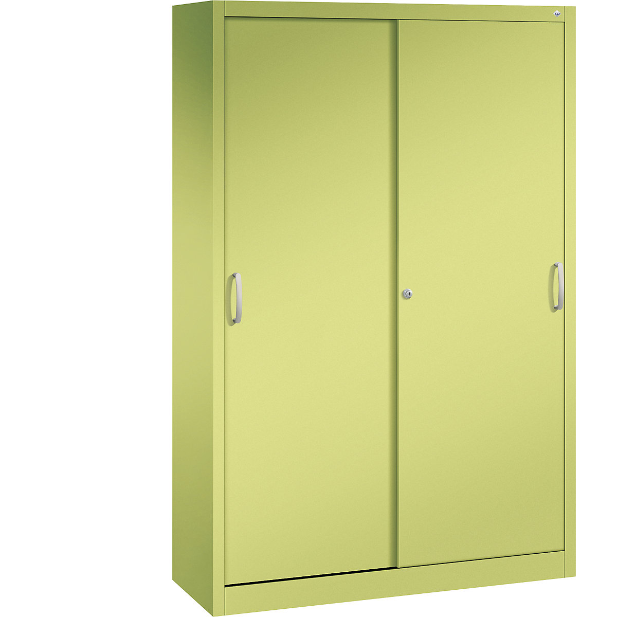 ACURADO sliding door cupboard – C+P, 4 shelves, HxWxD 1950 x 1200 x 400 mm, viridian green-20