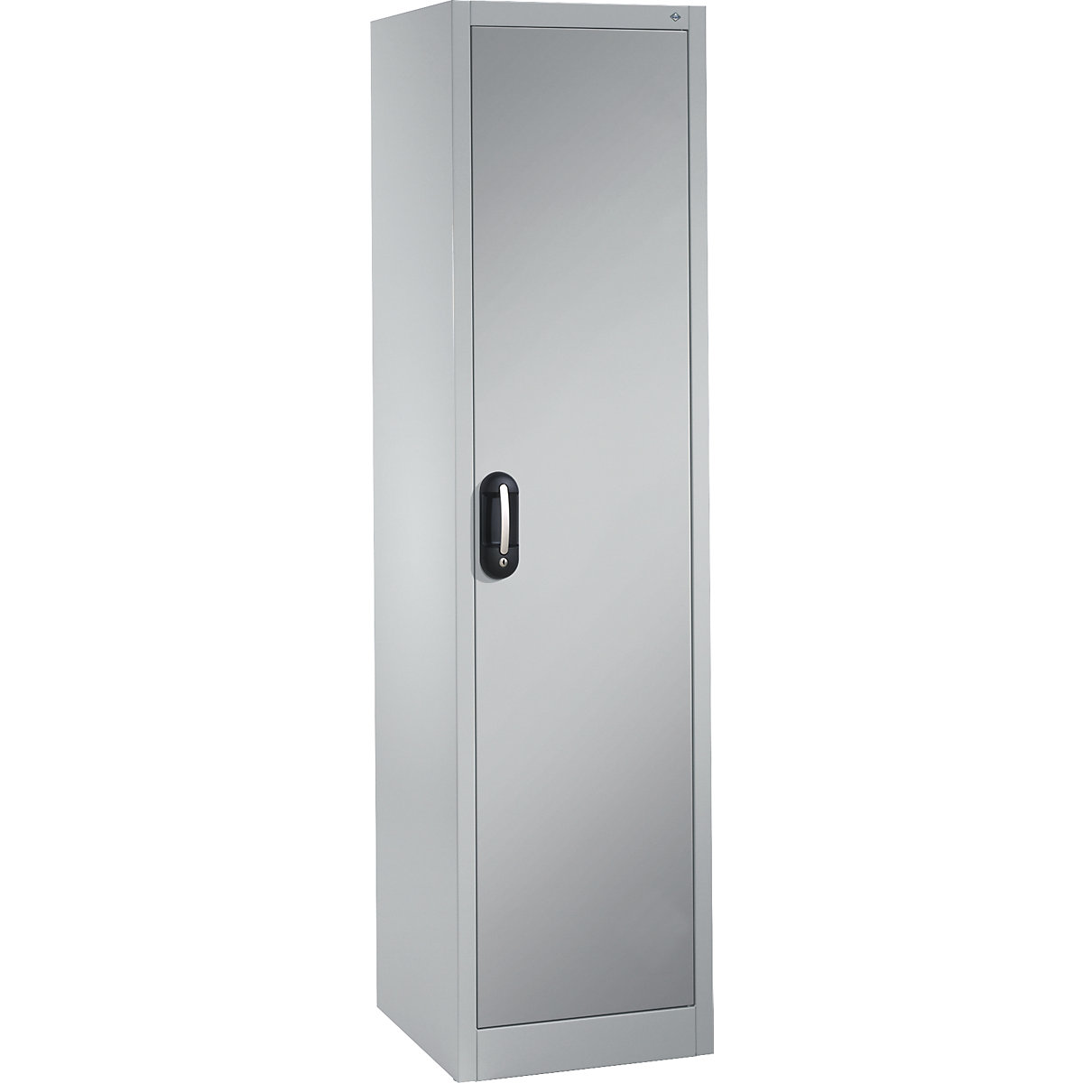 C+P – ACURADO universal cupboard, WxD 500 x 500 mm, light grey / white aluminium