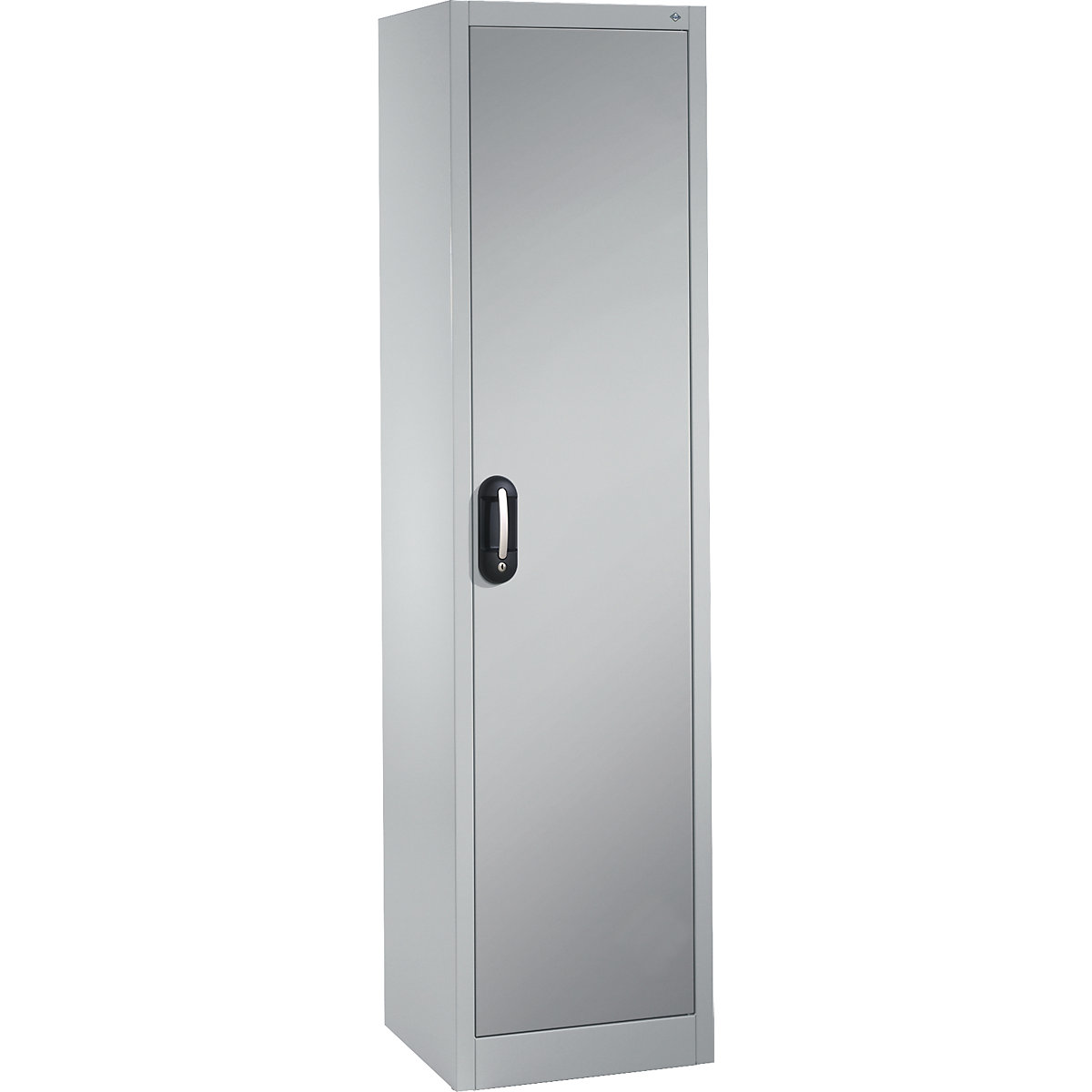 ACURADO universal cupboard – C+P, WxD 500 x 400 mm, white aluminium / white aluminium-21