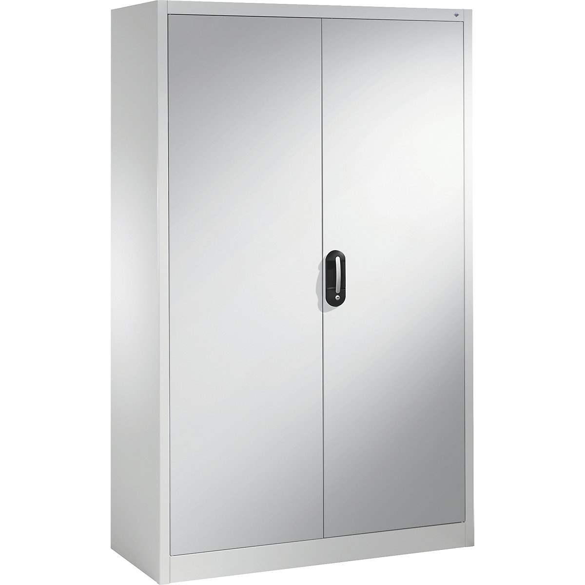ACURADO universal cupboard – C+P, WxD 1200 x 500 mm, light grey / white aluminium-19