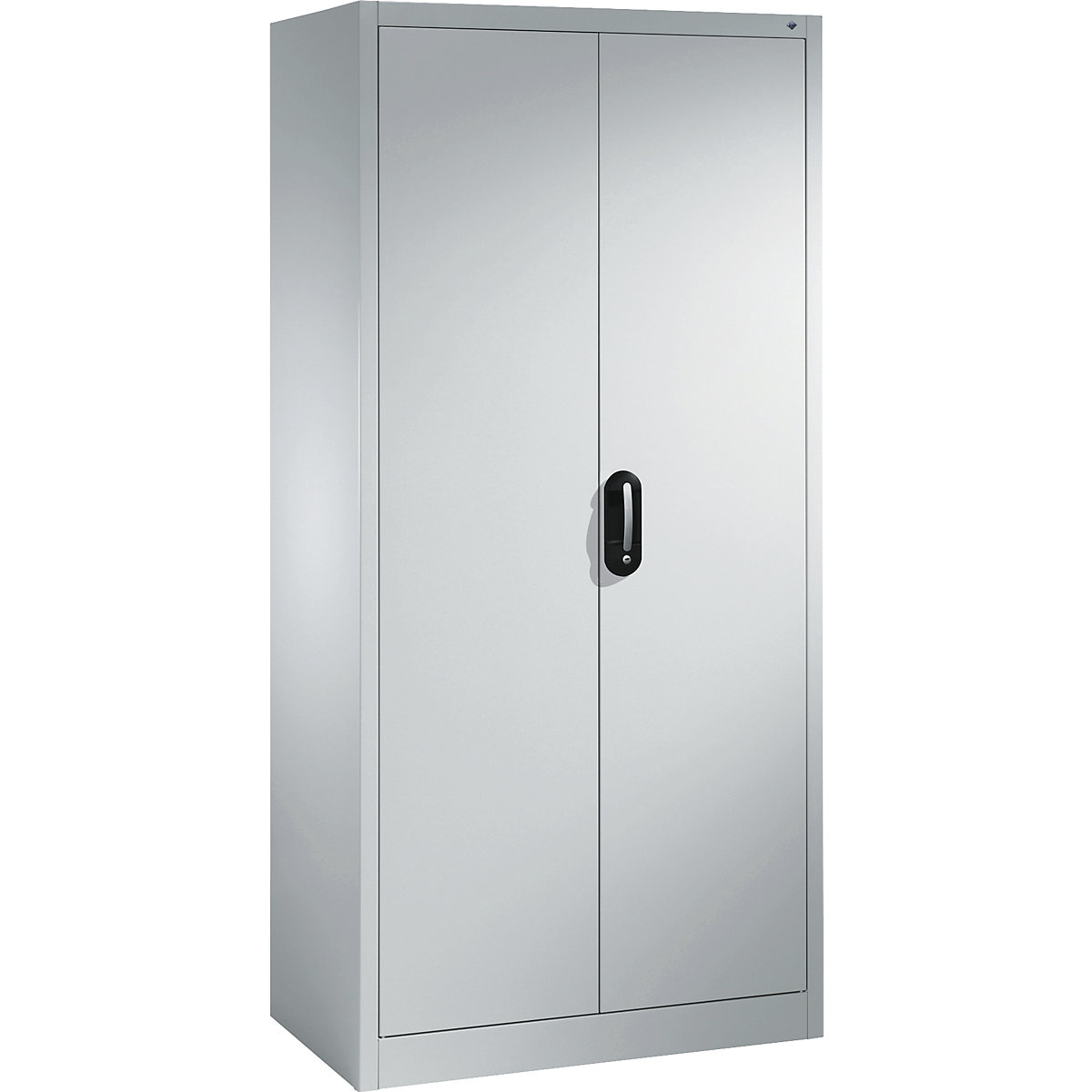 ACURADO universal cupboard – C+P, WxD 930 x 500 mm, white aluminium / white aluminium-25