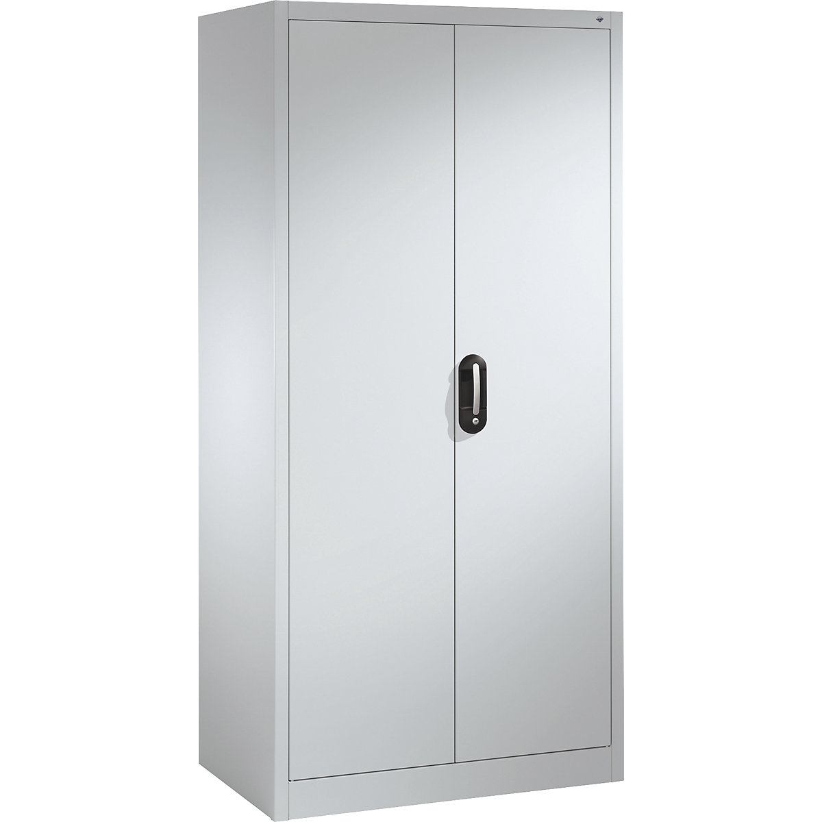 ACURADO universal cupboard – C+P, WxD 930 x 600 mm, white aluminium / white aluminium-20