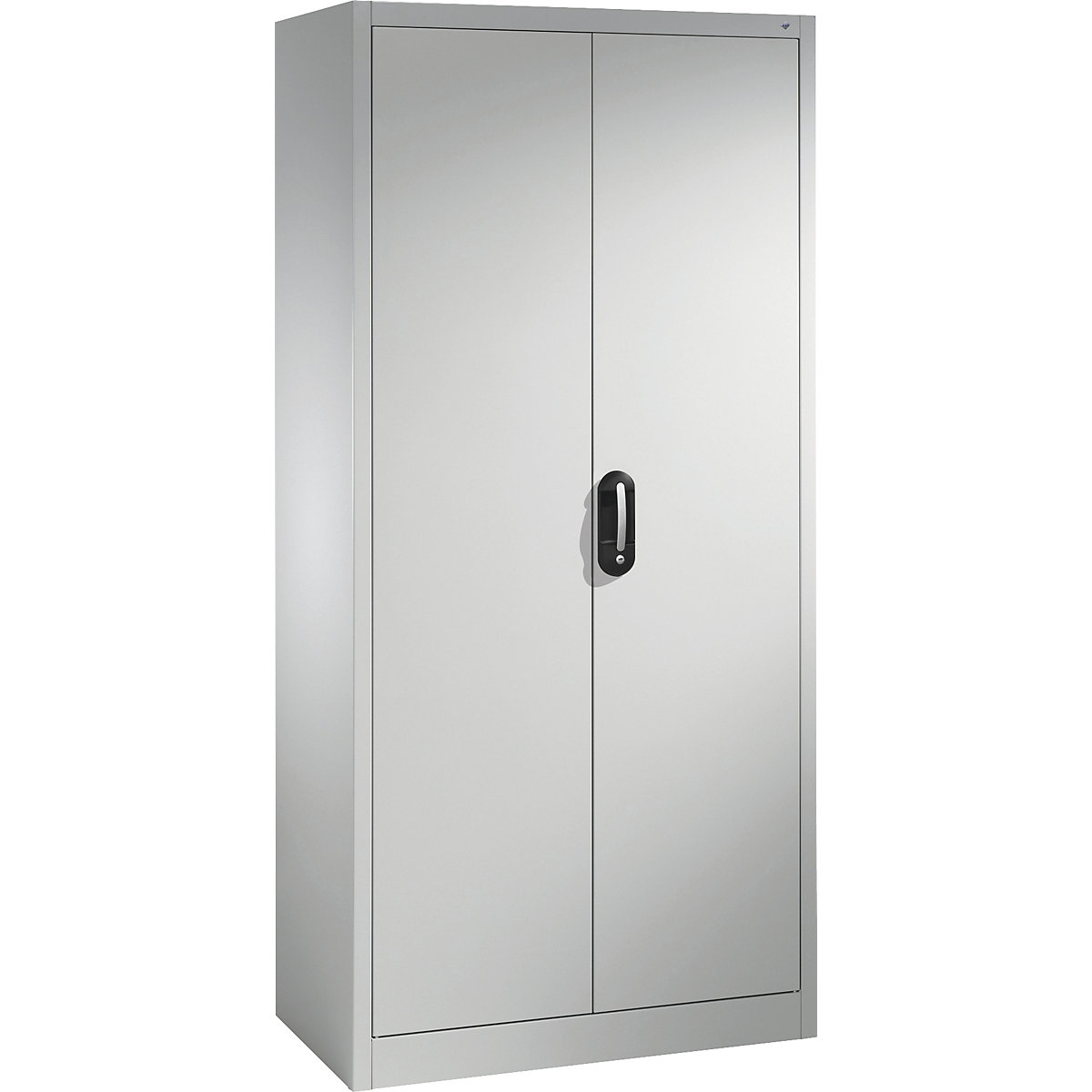 ACURADO universal cupboard – C+P, WxD 930 x 400 mm, white aluminium / white aluminium-29