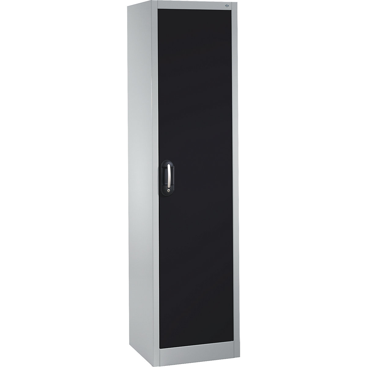 ACURADO universal cupboard – C+P, WxD 500 x 400 mm, light grey / black grey-28