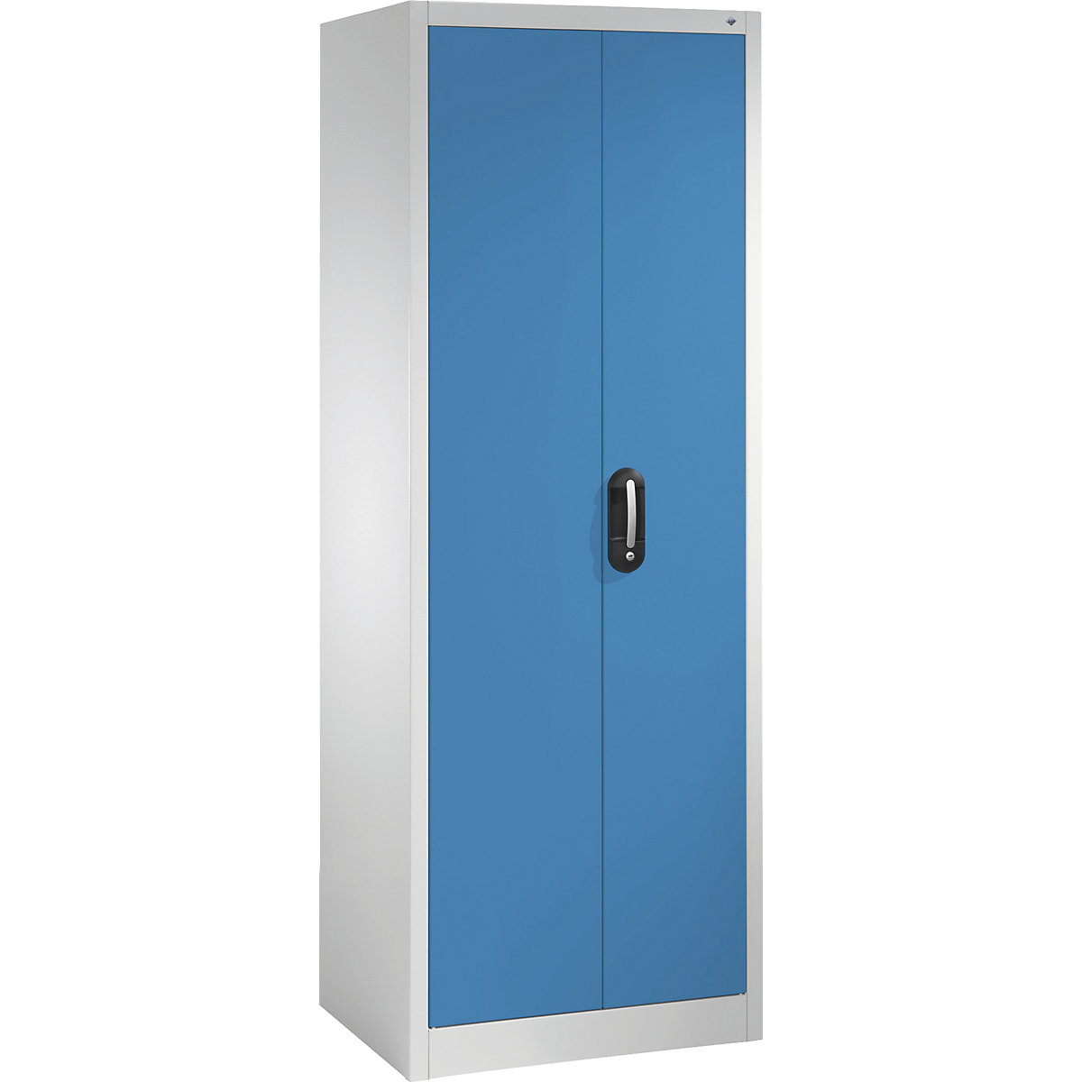 C+P – ACURADO universal cupboard, WxD 700 x 500 mm, light grey / light blue