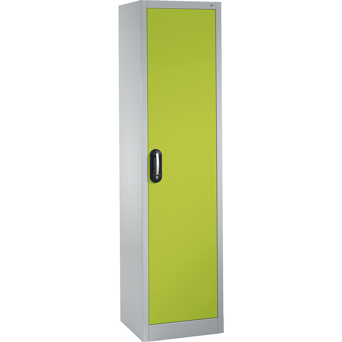 ACURADO universal cupboard – C+P, WxD 500 x 400 mm, light grey / viridian green-20