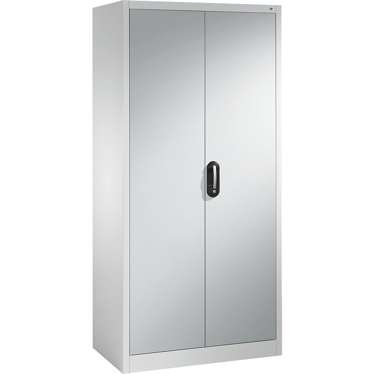 ACURADO universal cupboard – C+P, WxD 930 x 500 mm, light grey / white aluminium-14