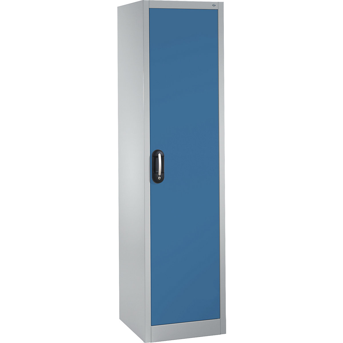 C+P – ACURADO universal cupboard, WxD 500 x 500 mm, light grey / gentian blue