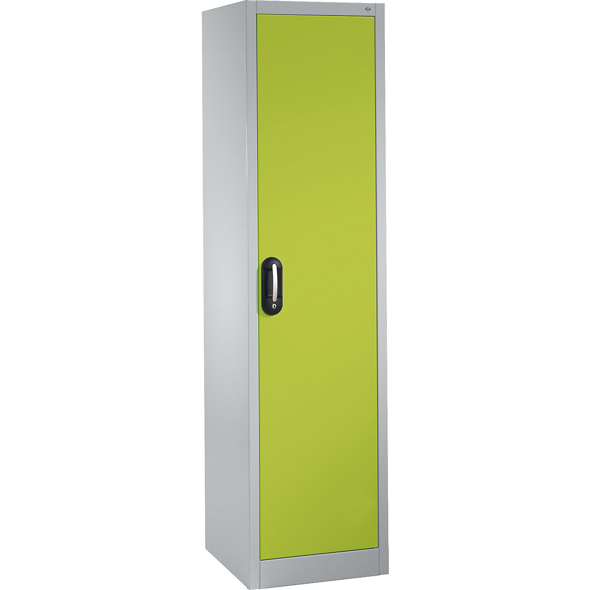 C+P – ACURADO universal cupboard, WxD 500 x 500 mm, light grey / viridian green