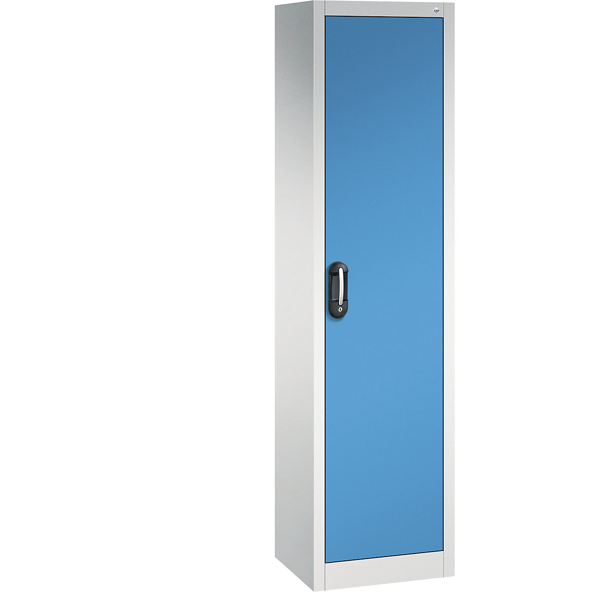 ACURADO universal cupboard – C+P, WxD 500 x 400 mm, light grey / light blue-15