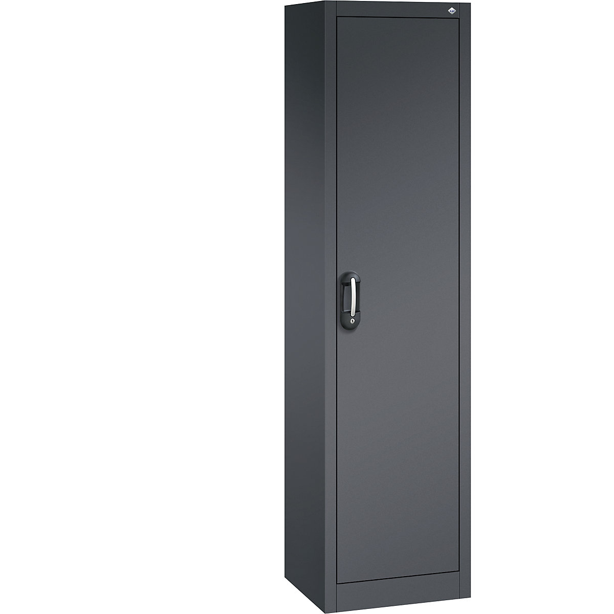 ACURADO universal cupboard – C+P, WxD 500 x 400 mm, black grey / black grey-27