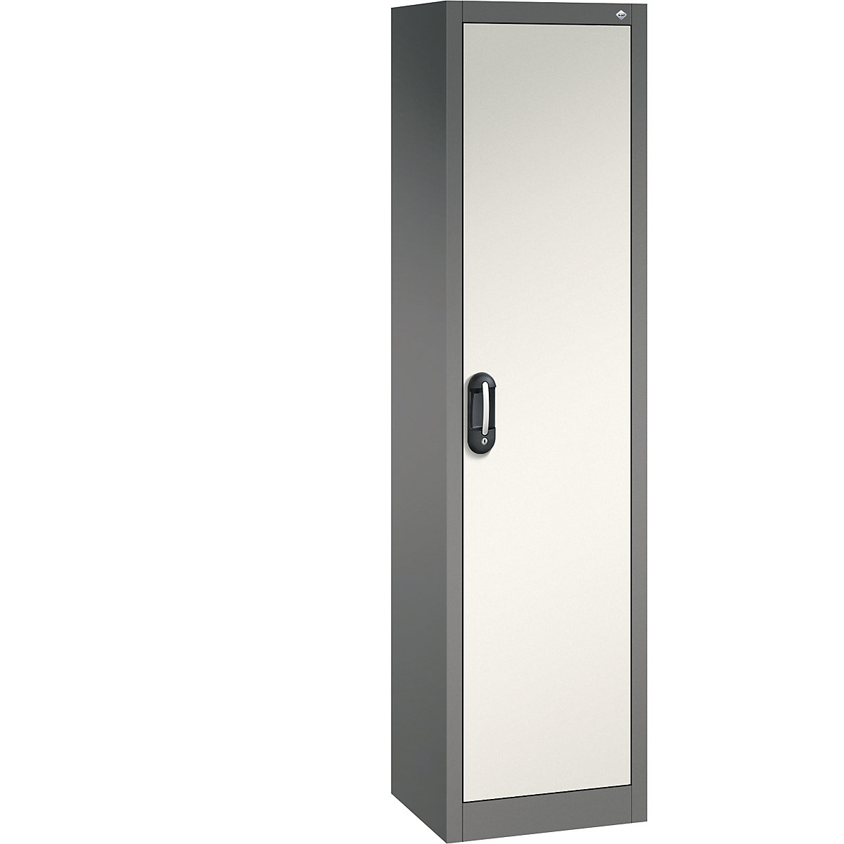 ACURADO universal cupboard – C+P, WxD 500 x 400 mm, volcanic grey / oyster white-17