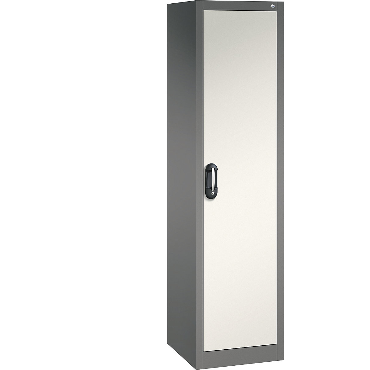 C+P – ACURADO universal cupboard, WxD 500 x 500 mm, volcanic grey / oyster white