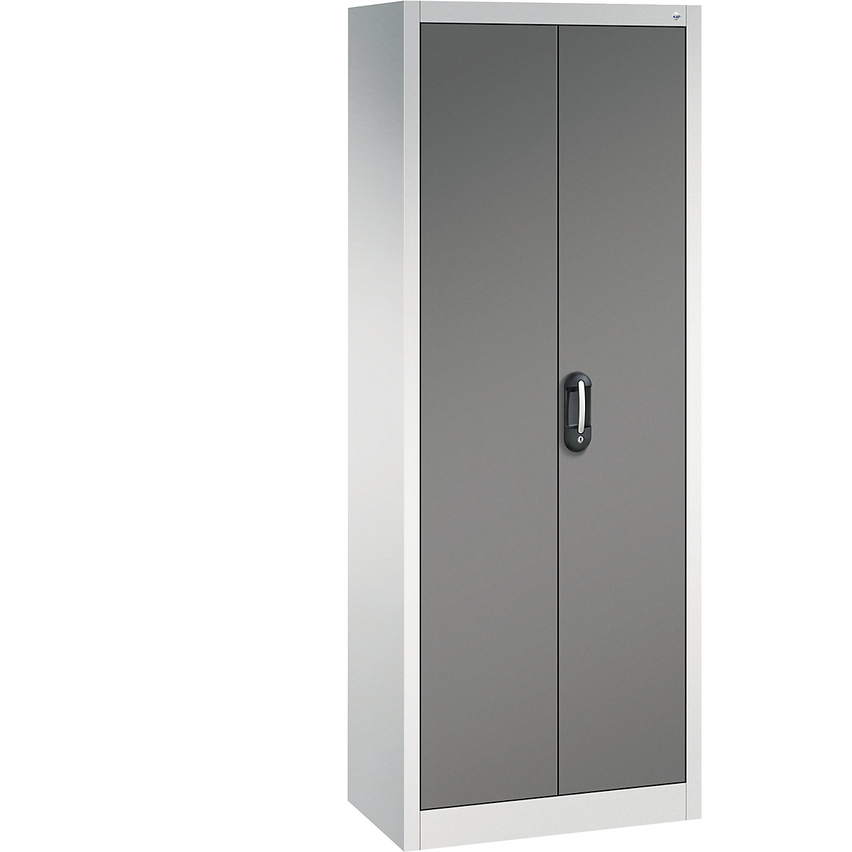 ACURADO universal cupboard – C+P, WxD 700 x 400 mm, light grey / volcanic grey-19