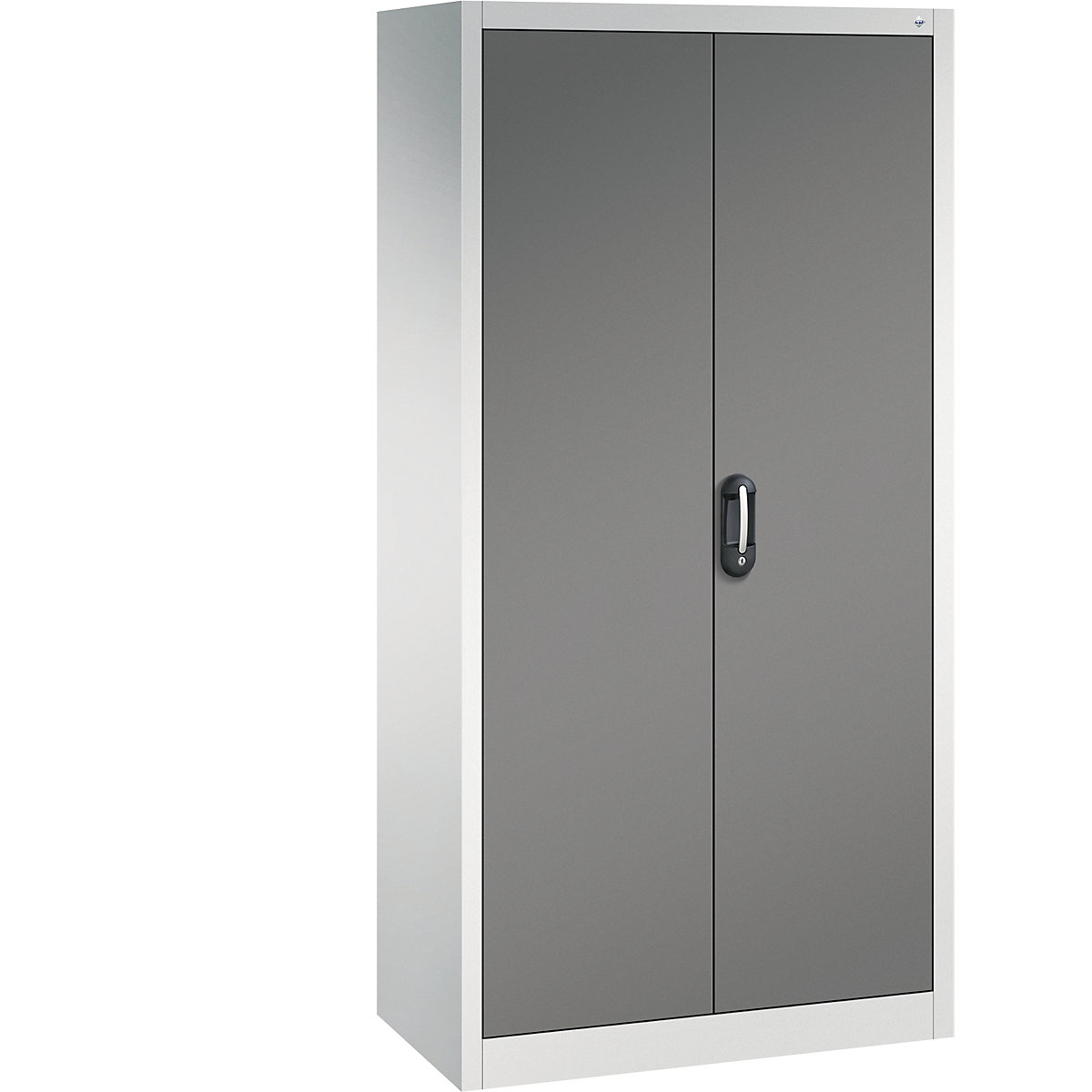 ACURADO universal cupboard – C+P, WxD 930 x 500 mm, light grey / volcanic grey-11