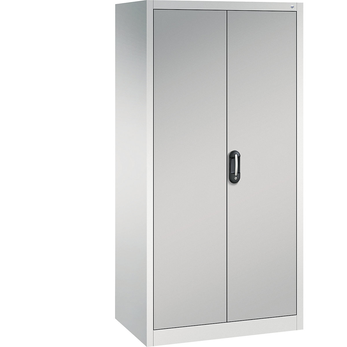 ACURADO universal cupboard – C+P, WxD 930 x 600 mm, light grey / white aluminium-26