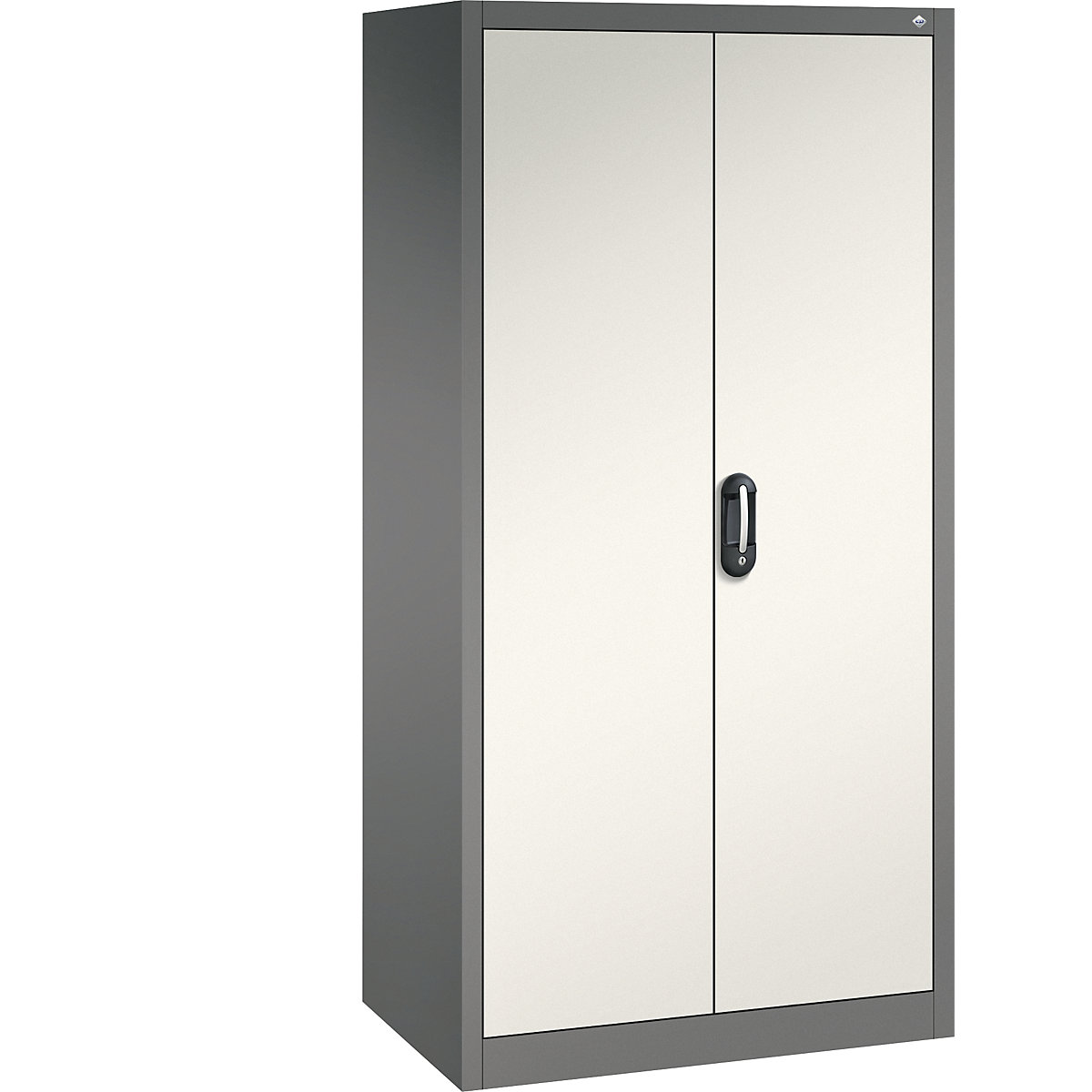 ACURADO universal cupboard – C+P, WxD 930 x 600 mm, volcanic grey / oyster white-29