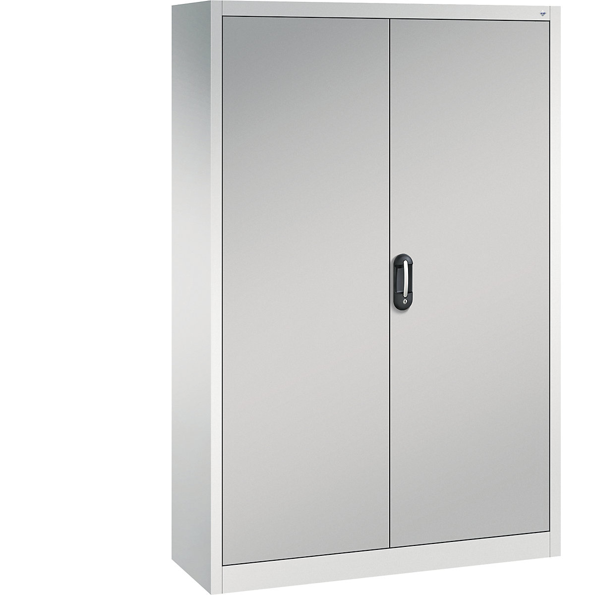 ACURADO universal cupboard – C+P, WxD 1200 x 400 mm, light grey / white aluminium-13