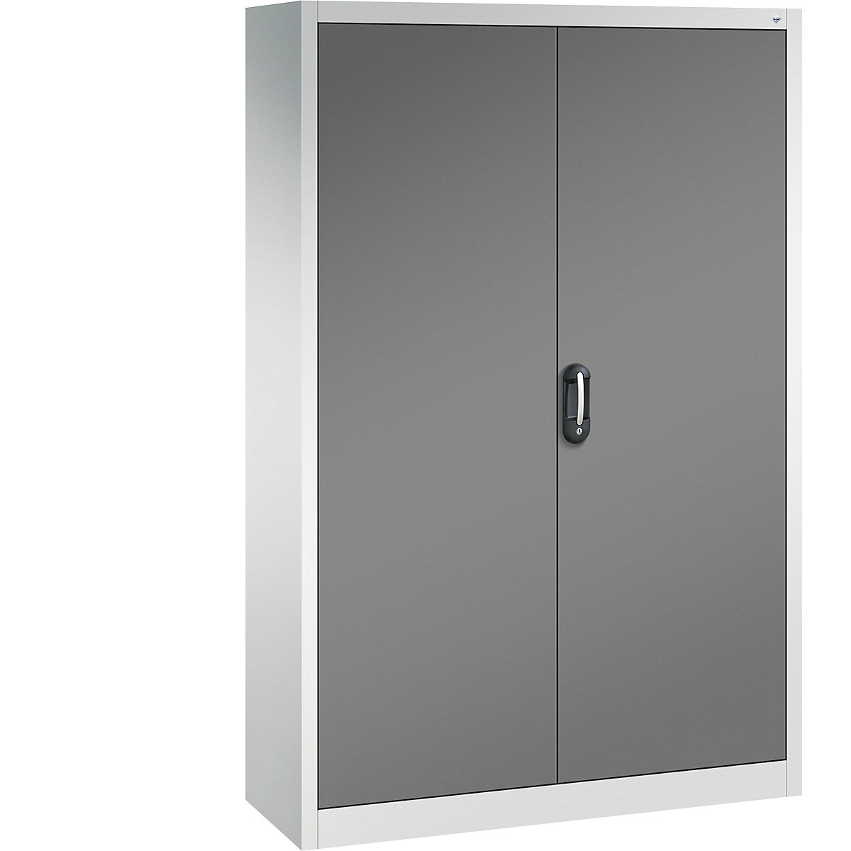 ACURADO universal cupboard – C+P, WxD 1200 x 400 mm, light grey / volcanic grey-12