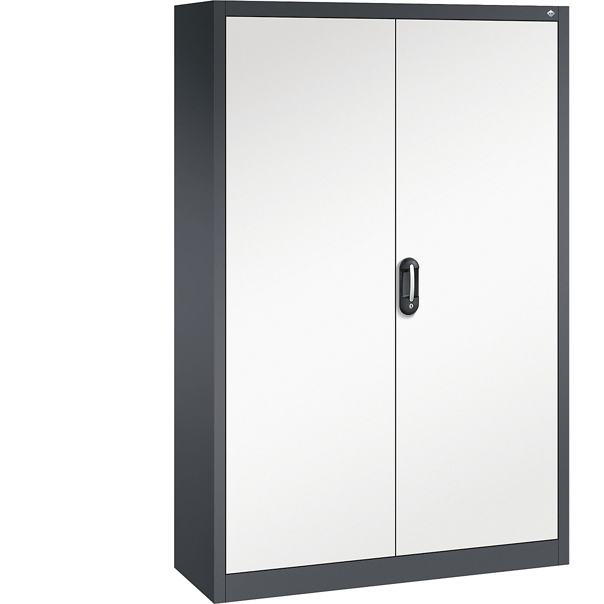 ACURADO universal cupboard – C+P, WxD 1200 x 400 mm, black grey / pure white-22