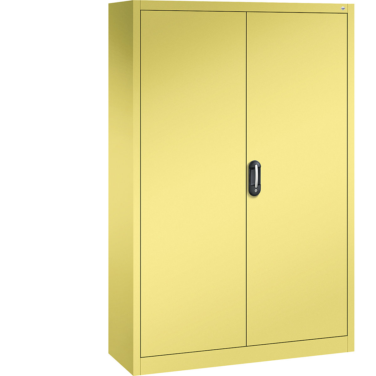 ACURADO universal cupboard – C+P, WxD 1200 x 400 mm, sulphur yellow / sulphur yellow-25