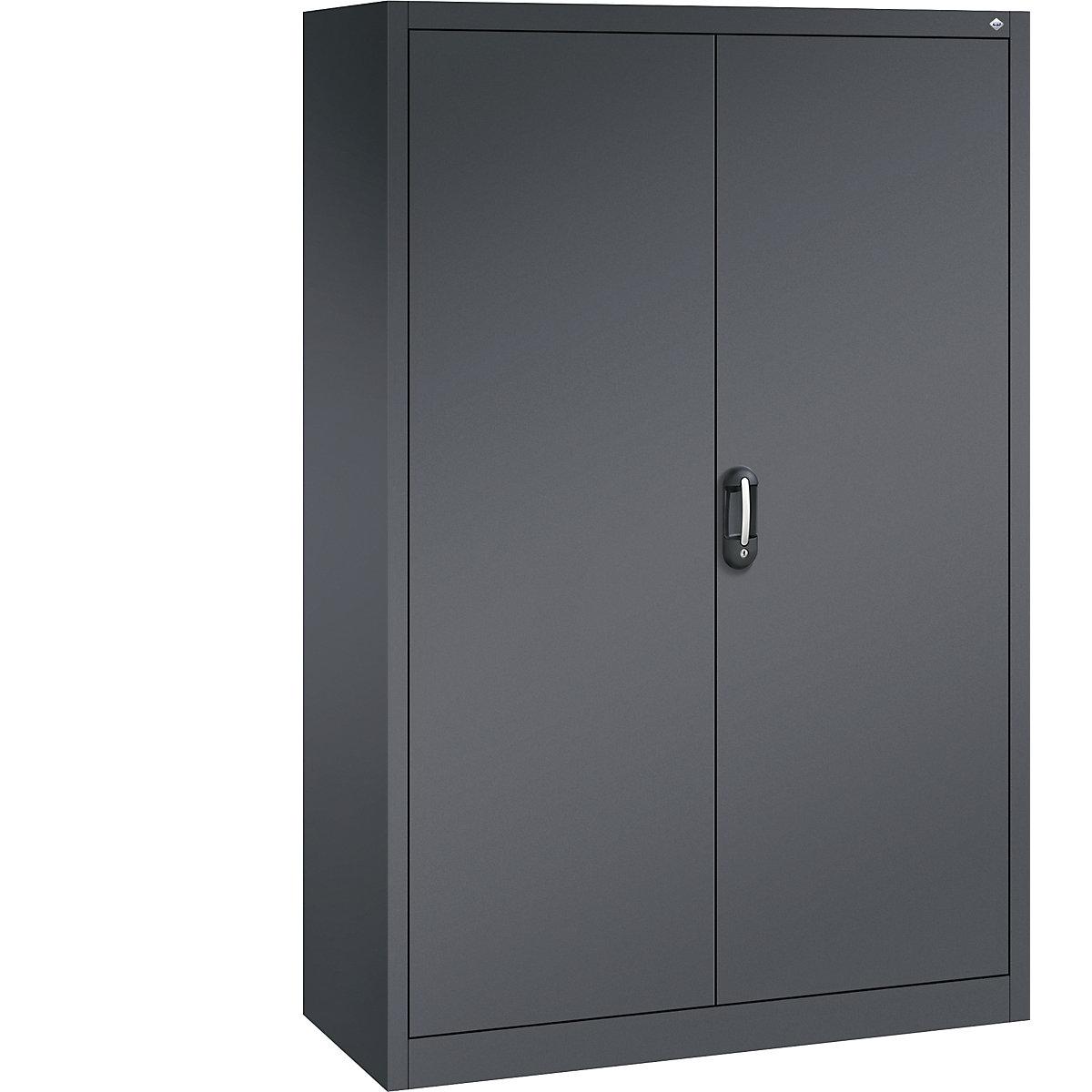ACURADO universal cupboard – C+P, WxD 1200 x 500 mm, black grey / black grey-30
