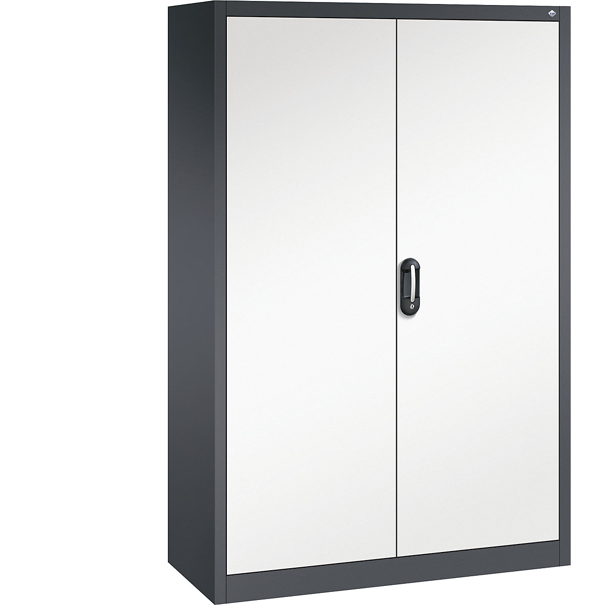 ACURADO universal cupboard – C+P, WxD 1200 x 500 mm, black grey / pure white-16