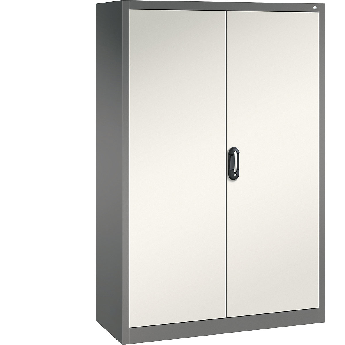 ACURADO universal cupboard – C+P, WxD 1200 x 500 mm, volcanic grey / oyster white-29