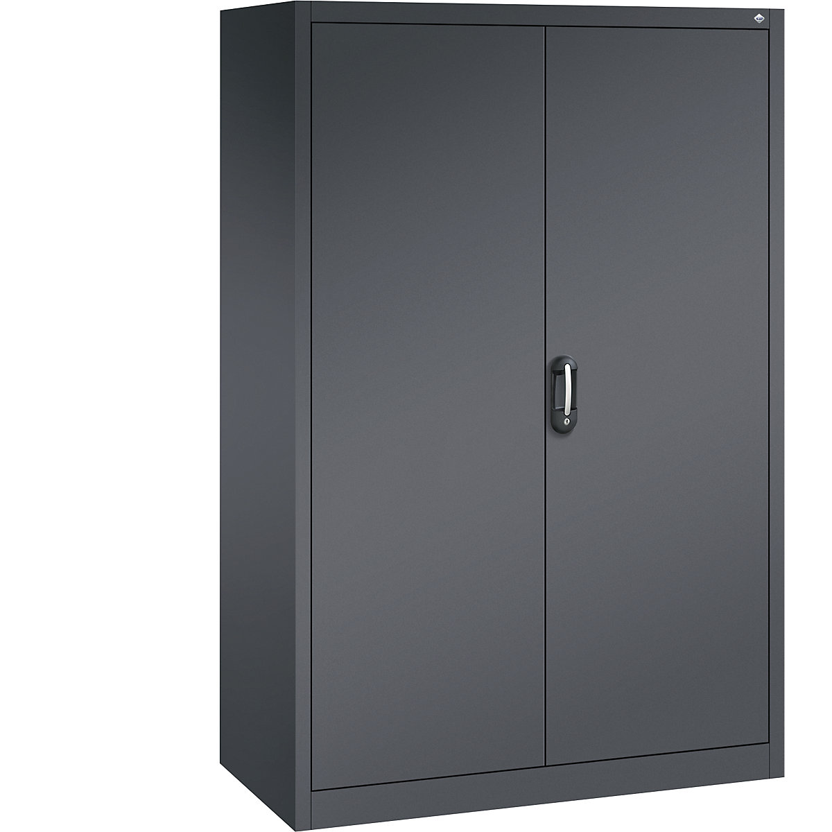 ACURADO universal cupboard – C+P, WxD 1200 x 600 mm, black grey / black grey-13