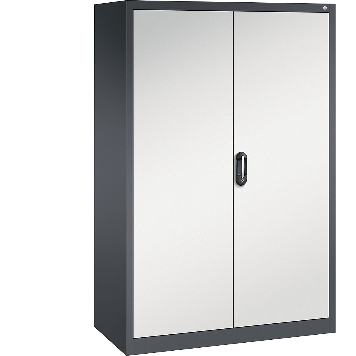 ACURADO universal cupboard – C+P, WxD 1200 x 600 mm, black grey / light grey-22