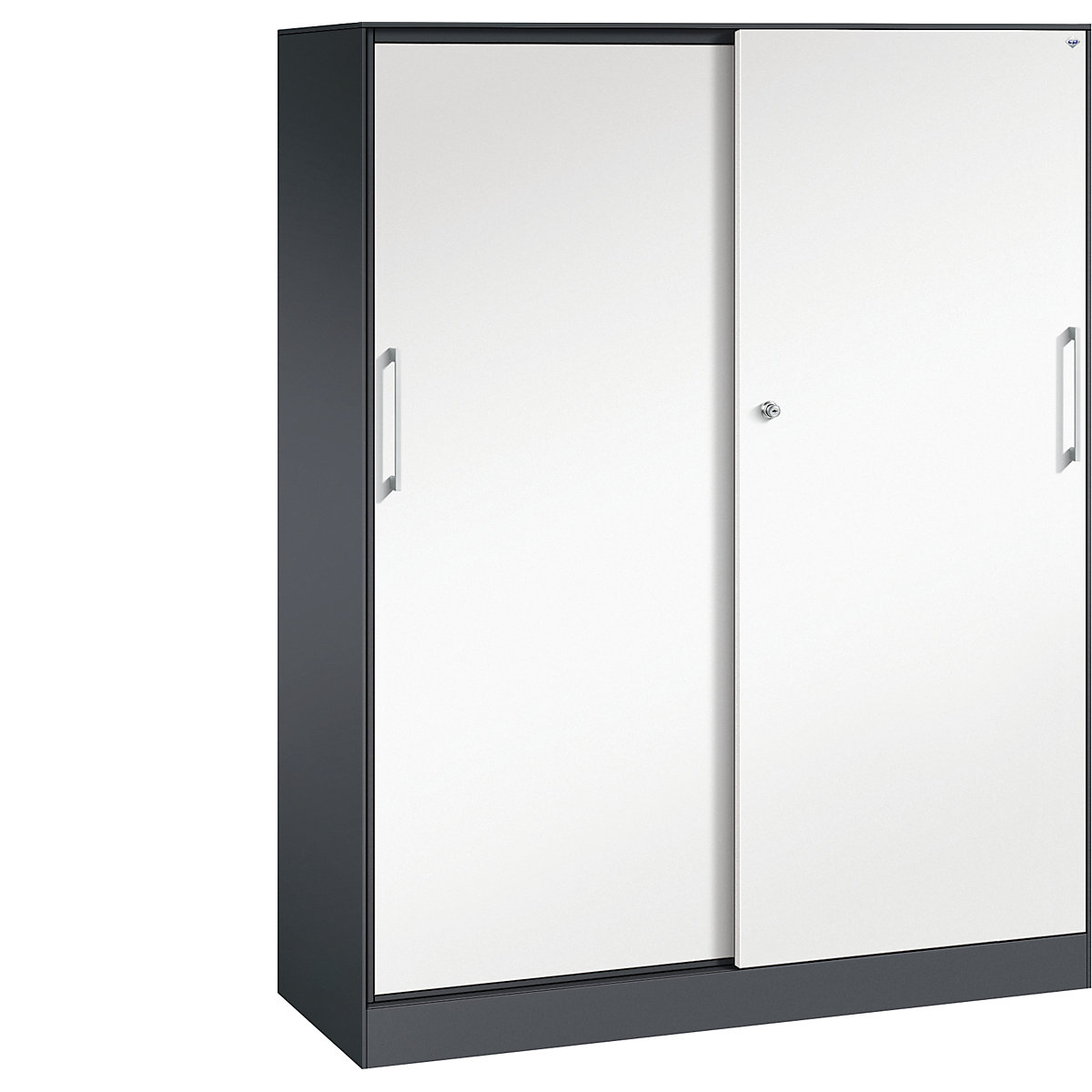 ASISTO sliding door cupboard, height 1617 mm – C+P (Product illustration 2)-1