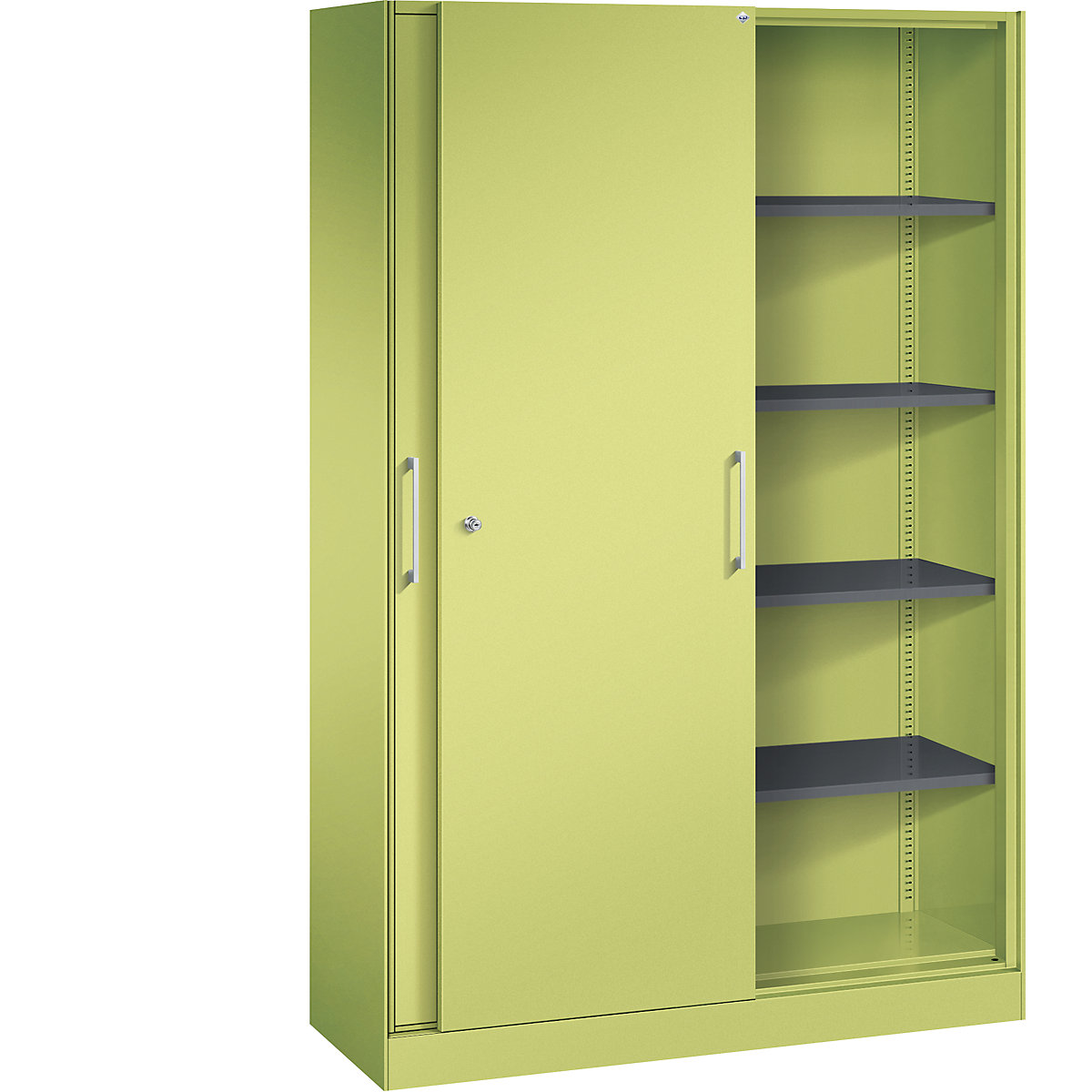 ASISTO sliding door cupboard, height 1980 mm – C+P, width 1200 mm, viridian green/viridian green-16