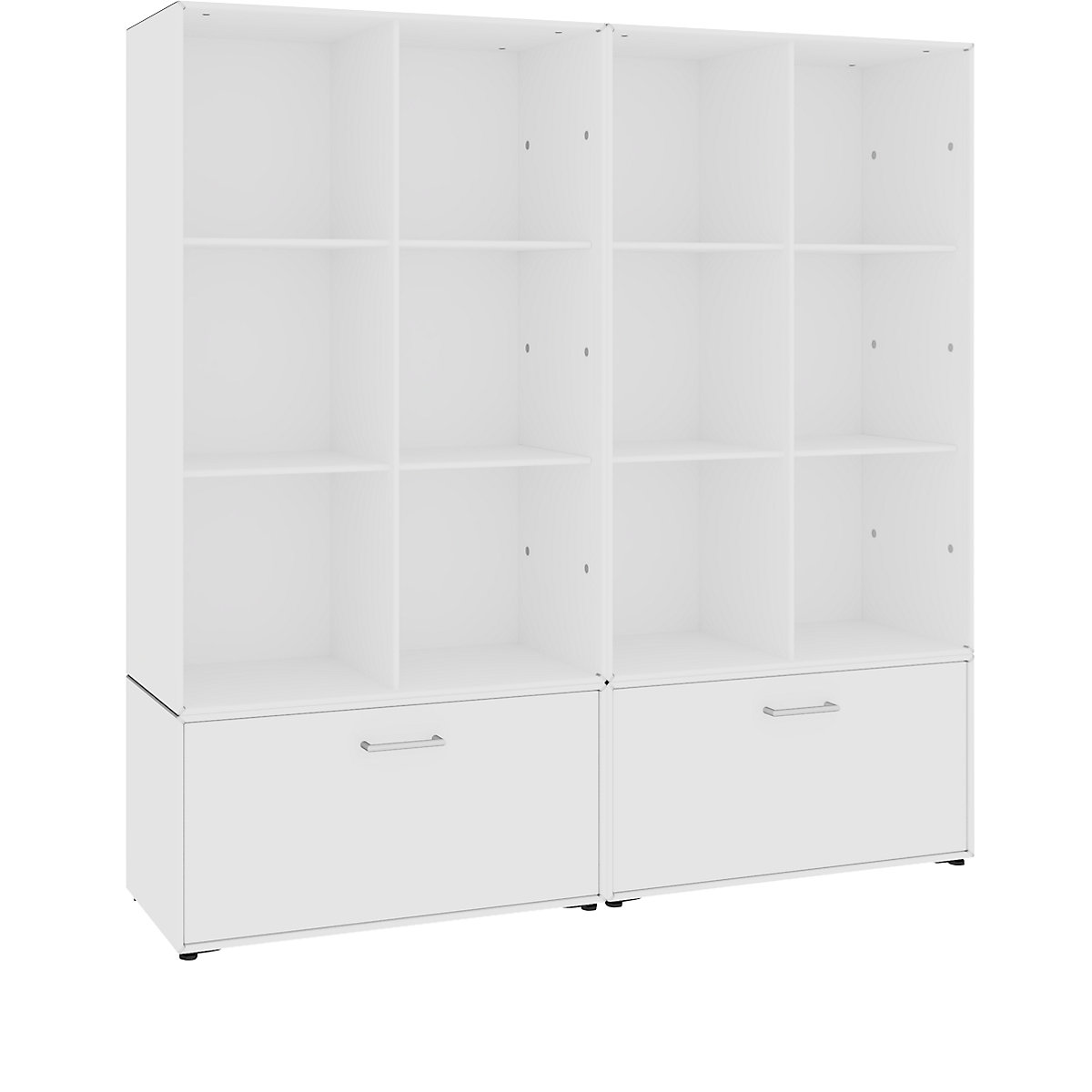 Combination shelf/drawer unit - mauser