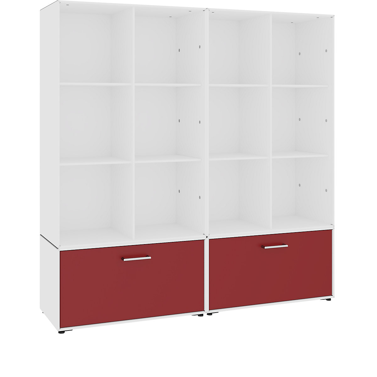 Combination shelf/drawer unit – mauser