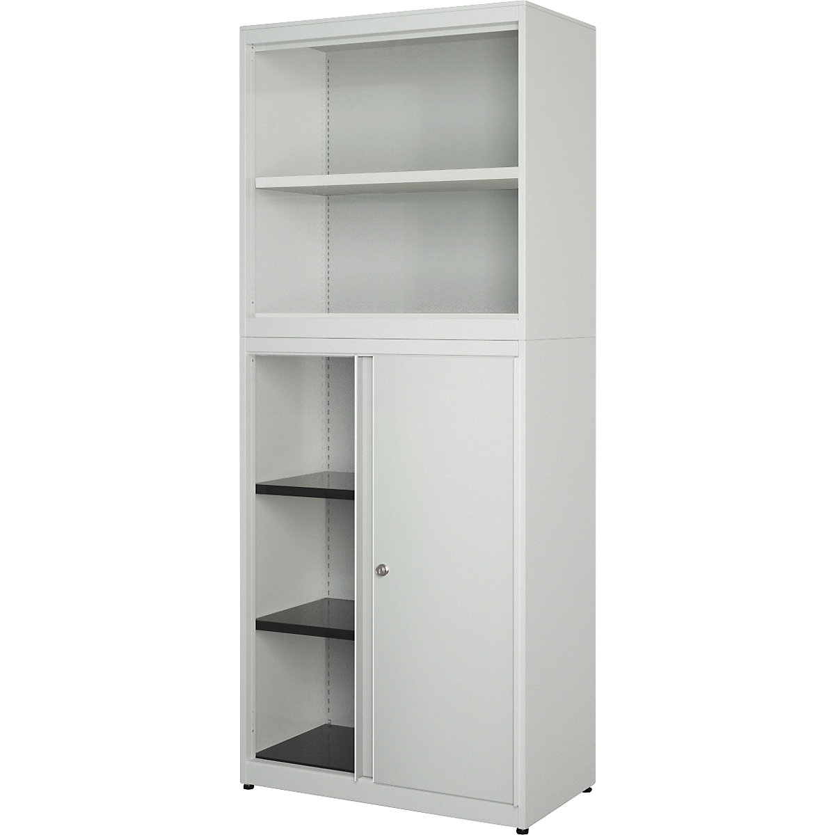 Cupboard combination with sliding doors – mauser