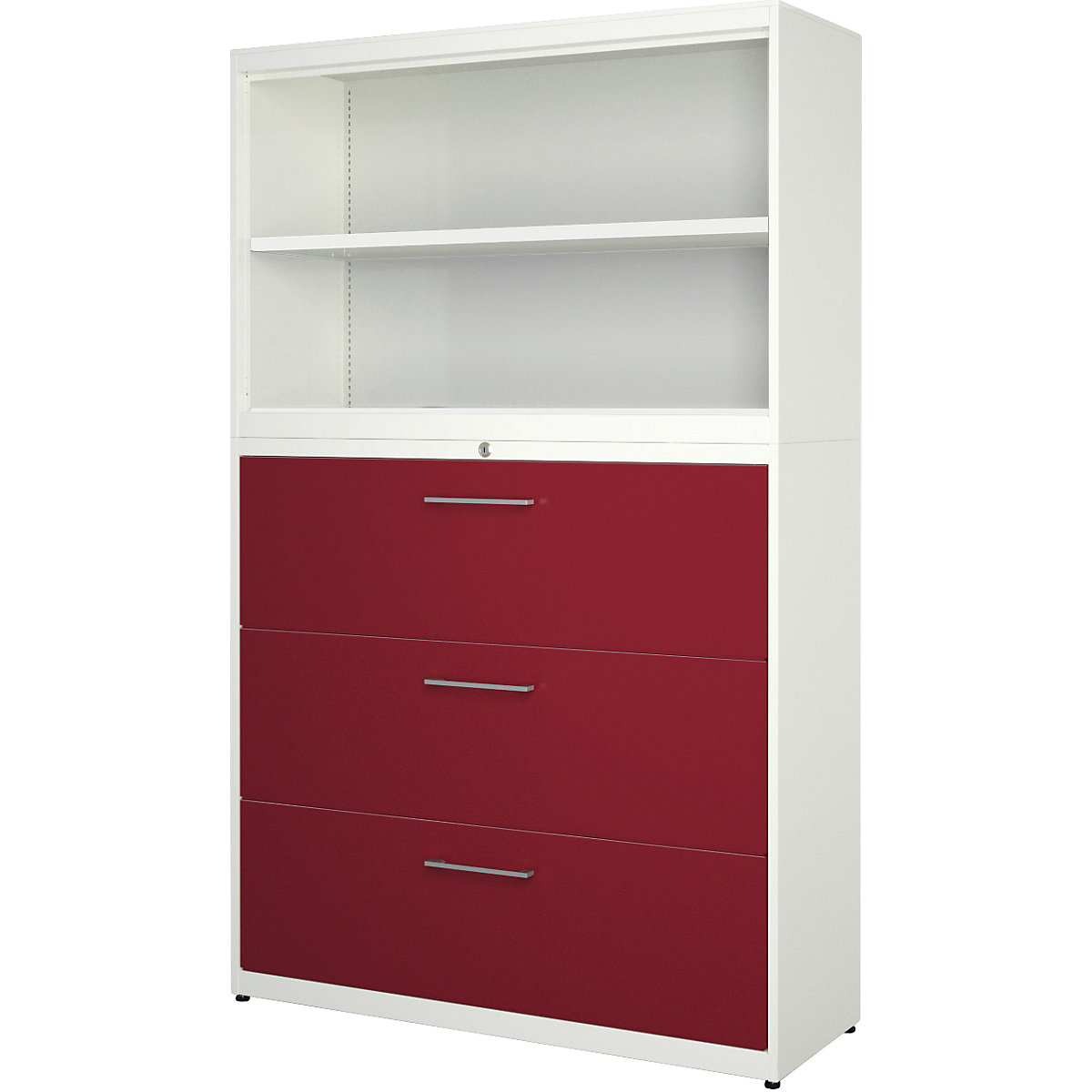 Cupboard combination with suspension filing drawers - mauser