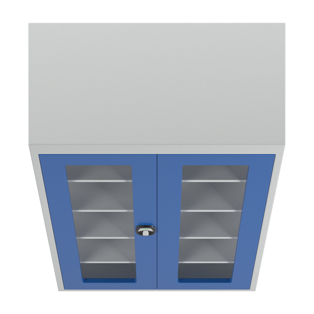 Double door cupboard with E lock – Wolf (Product illustration 6)-5