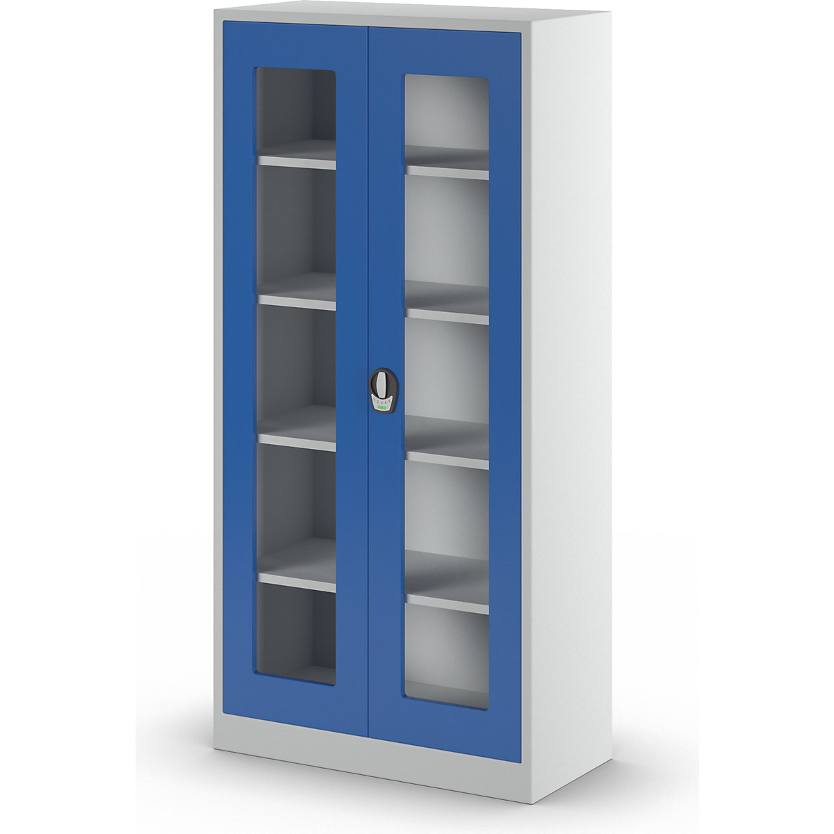 Double door cupboard with E lock – Wolf (Product illustration 8)-7