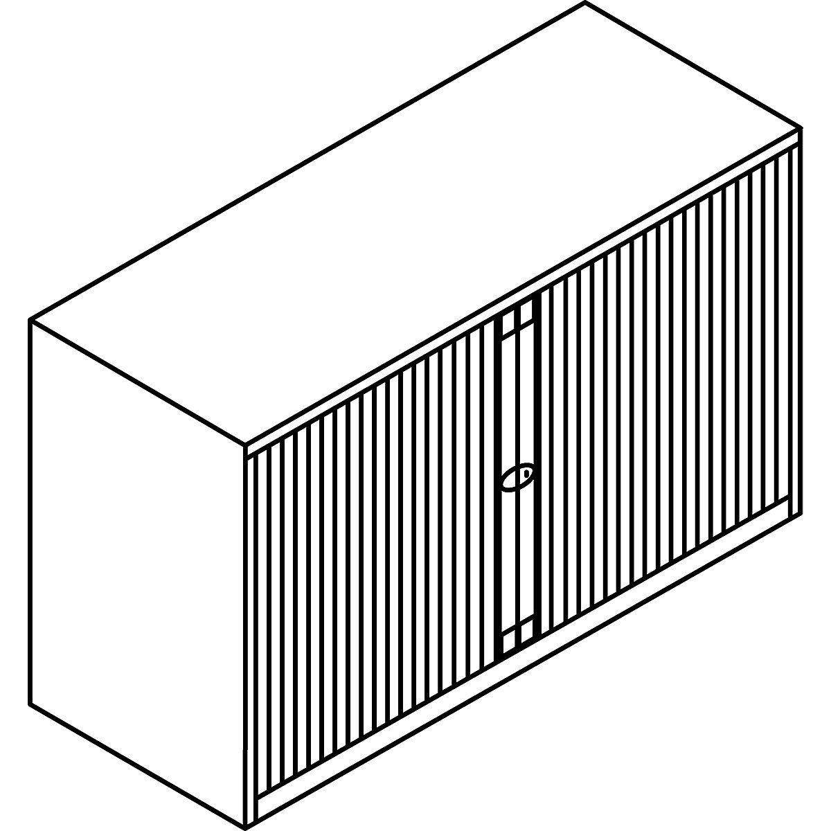 EURO roller shutter cupboard – BISLEY (Product illustration 9)-8