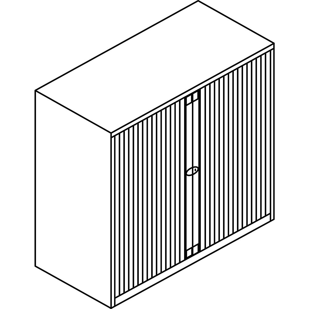 EURO roller shutter cupboard – BISLEY (Product illustration 15)-14