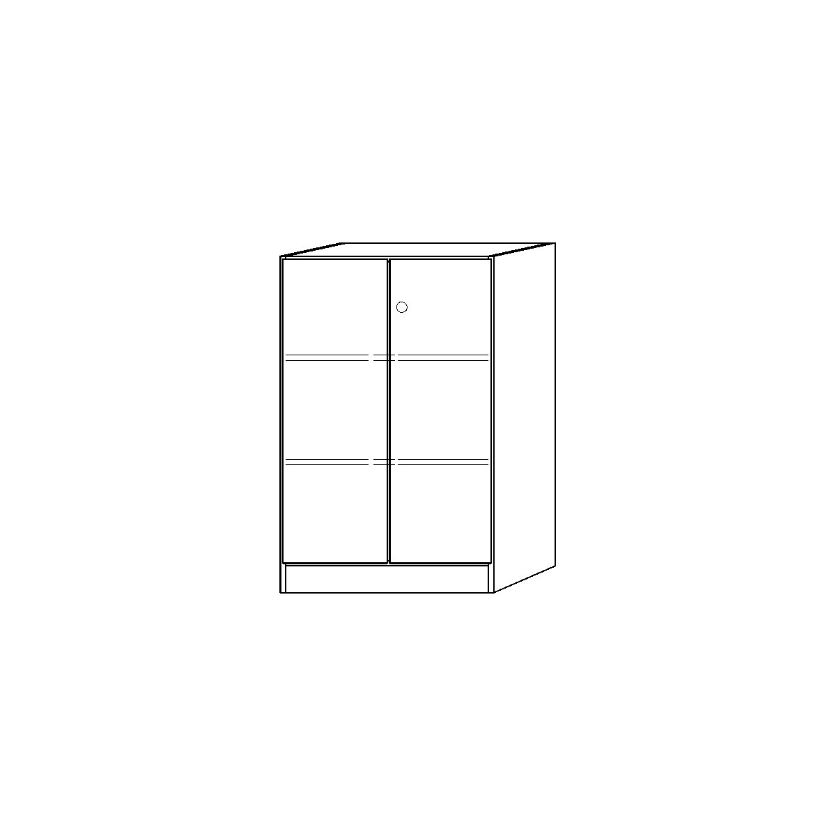 Filing cupboard (Product illustration 5)-4