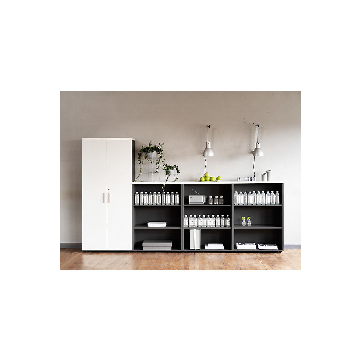 Portland cupboard, WxD 800 x 420 mm (Product illustration 6)-5