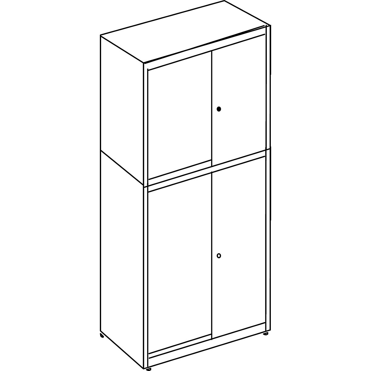 Sliding door combination – mauser (Product illustration 2)-1
