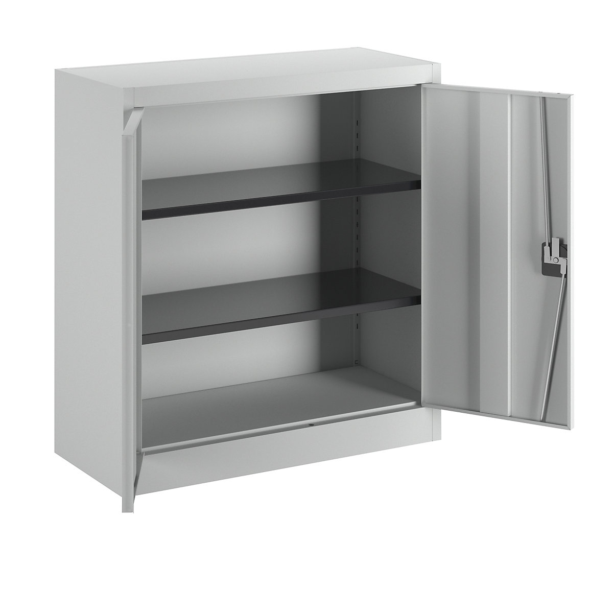 Steel cupboard with hinged doors - mauser