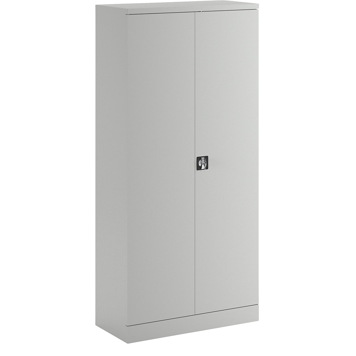 Universal cupboard – eurokraft basic, HxWxD 1950 x 915 x 421 mm, light grey-5