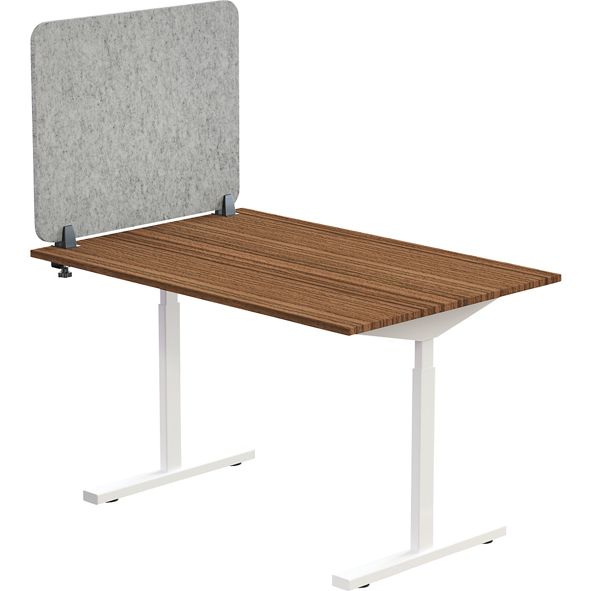 Acoustic desk partition – eurokraft basic (Product illustration 9)-8
