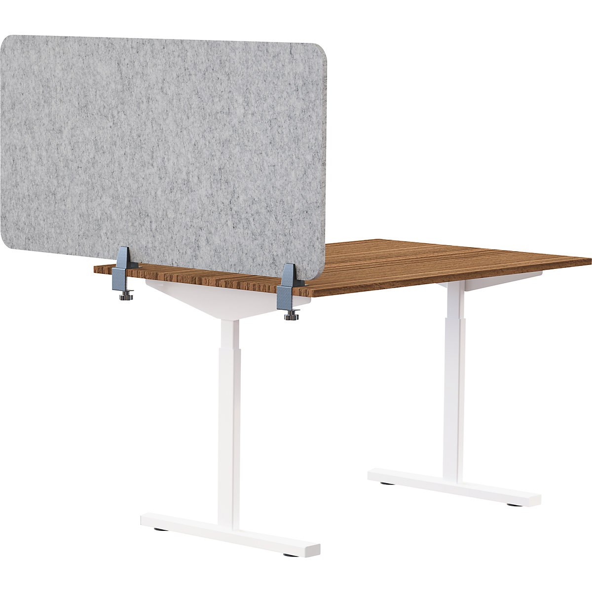 Acoustic desk partition – eurokraft basic (Product illustration 6)-5
