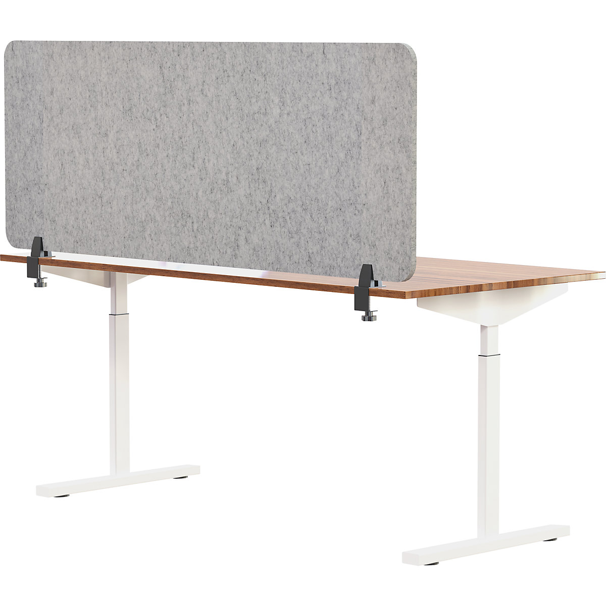 Acoustic desk partition – eurokraft basic (Product illustration 7)-6