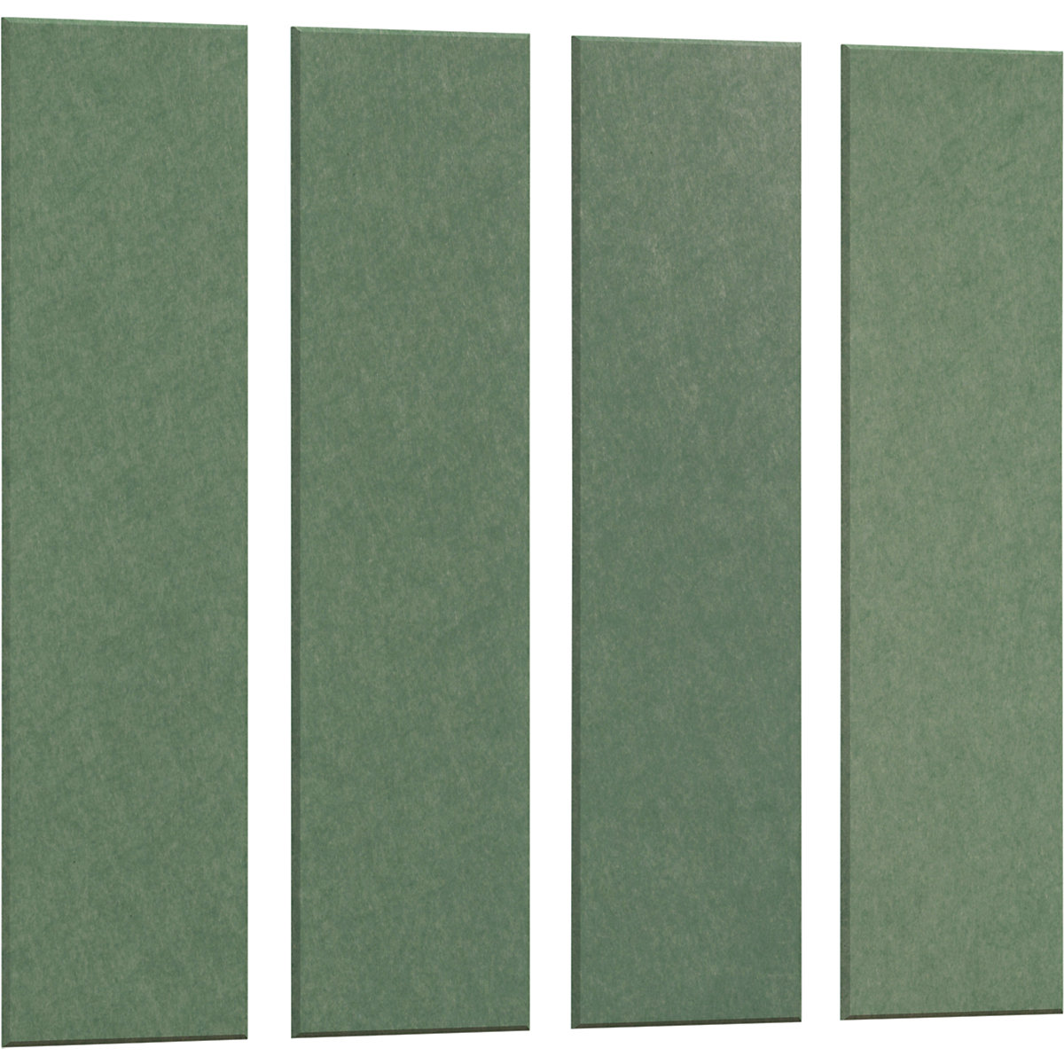 Acoustic wall panel – eurokraft basic: HxW 1200 x 300 mm, pack of 4